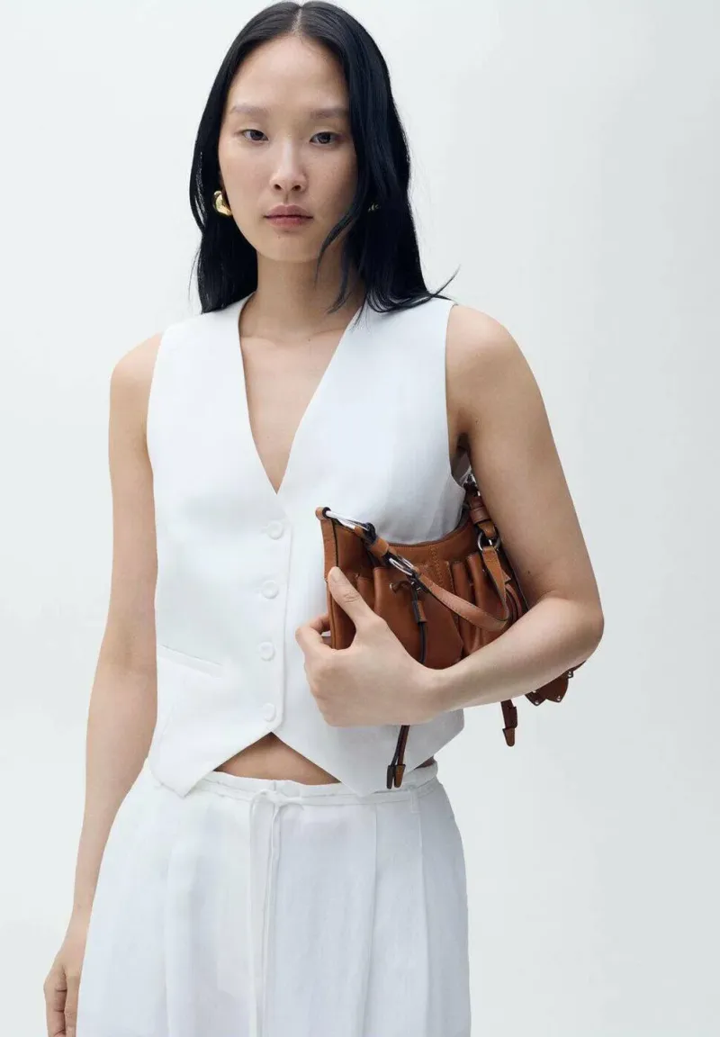BONNIE - Weste - white