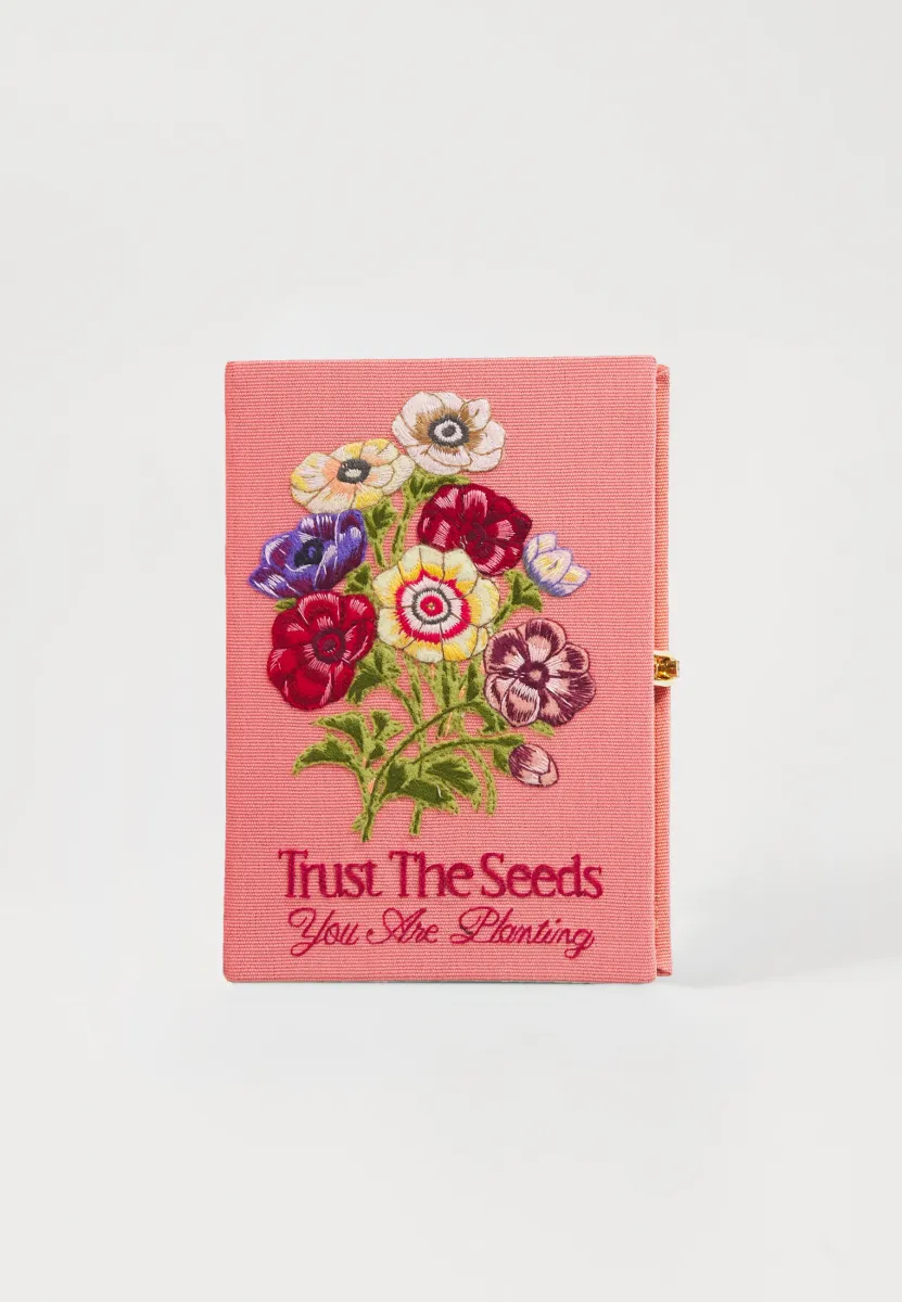 BOOK TRUST THE SEEDS - Clutch - blush