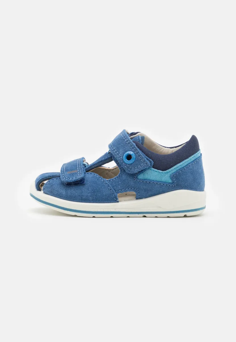 BOOMERANG - Riemensandalette - blau/hellblau