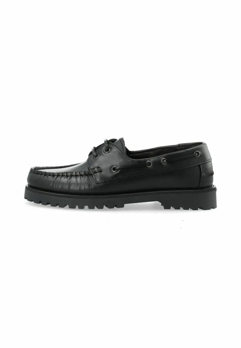 Bootsschuh - black black