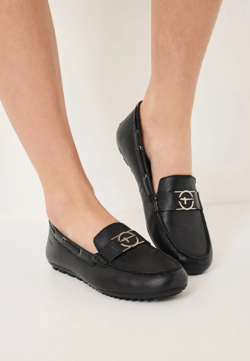 Bootsschuh - black leather