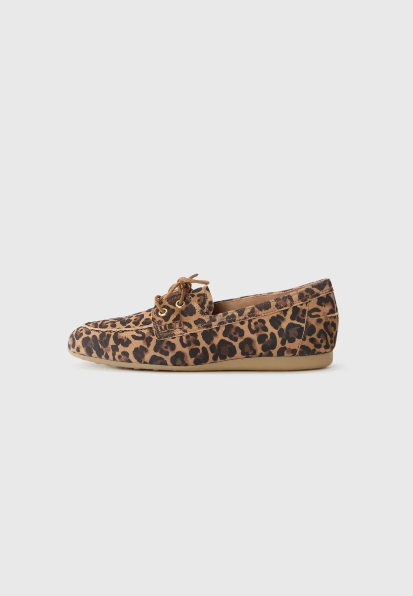 Bootsschuh - leopardino sahara