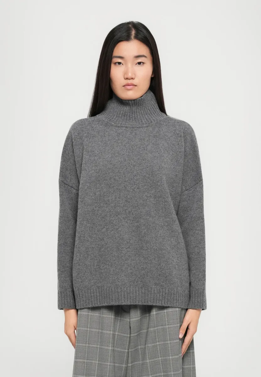 BORGIA - Strickpullover - antracite