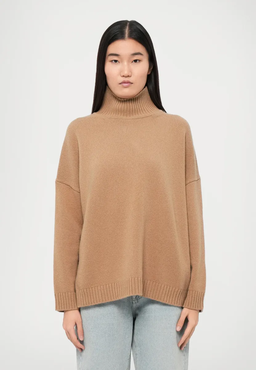 BORGIA - Strickpullover - cammello