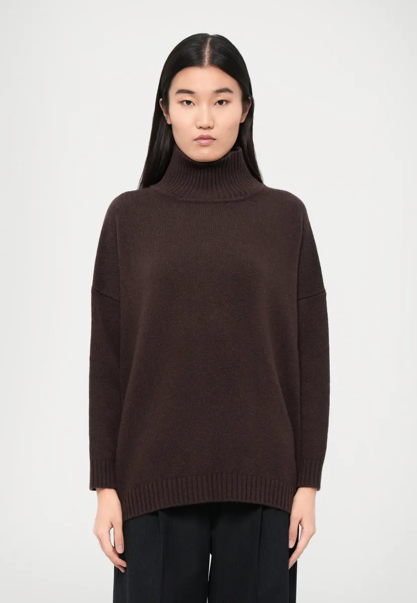 BORGIA - Strickpullover - cioccolato
