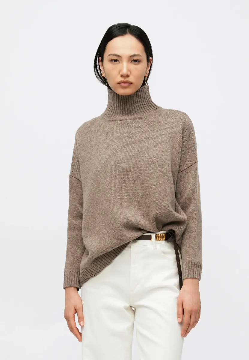 BORGIA - Strickpullover - nocciola