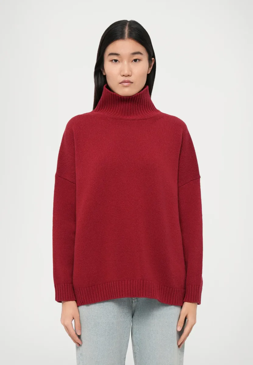 BORGIA - Strickpullover - rosso bacca