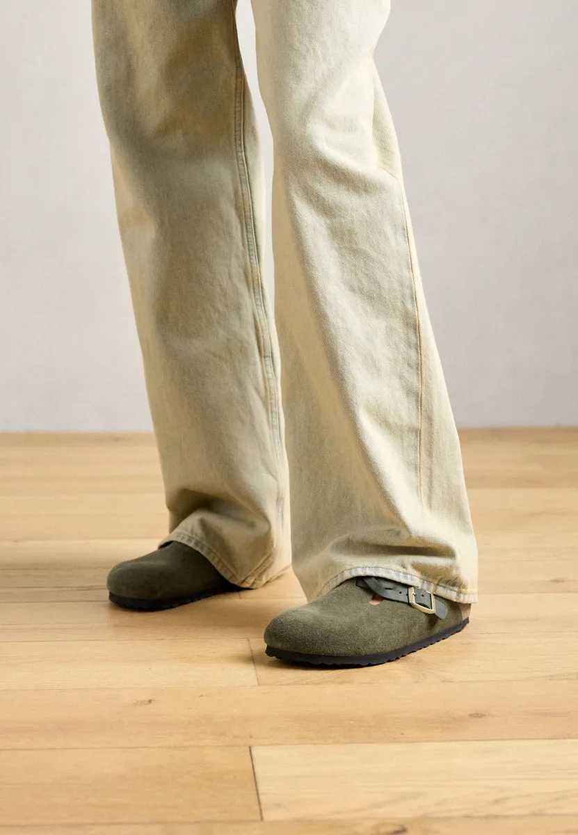 BOSTON BRAIDED LEOI/LEVE THYMES - NARROW - Pantolette flach - thyme