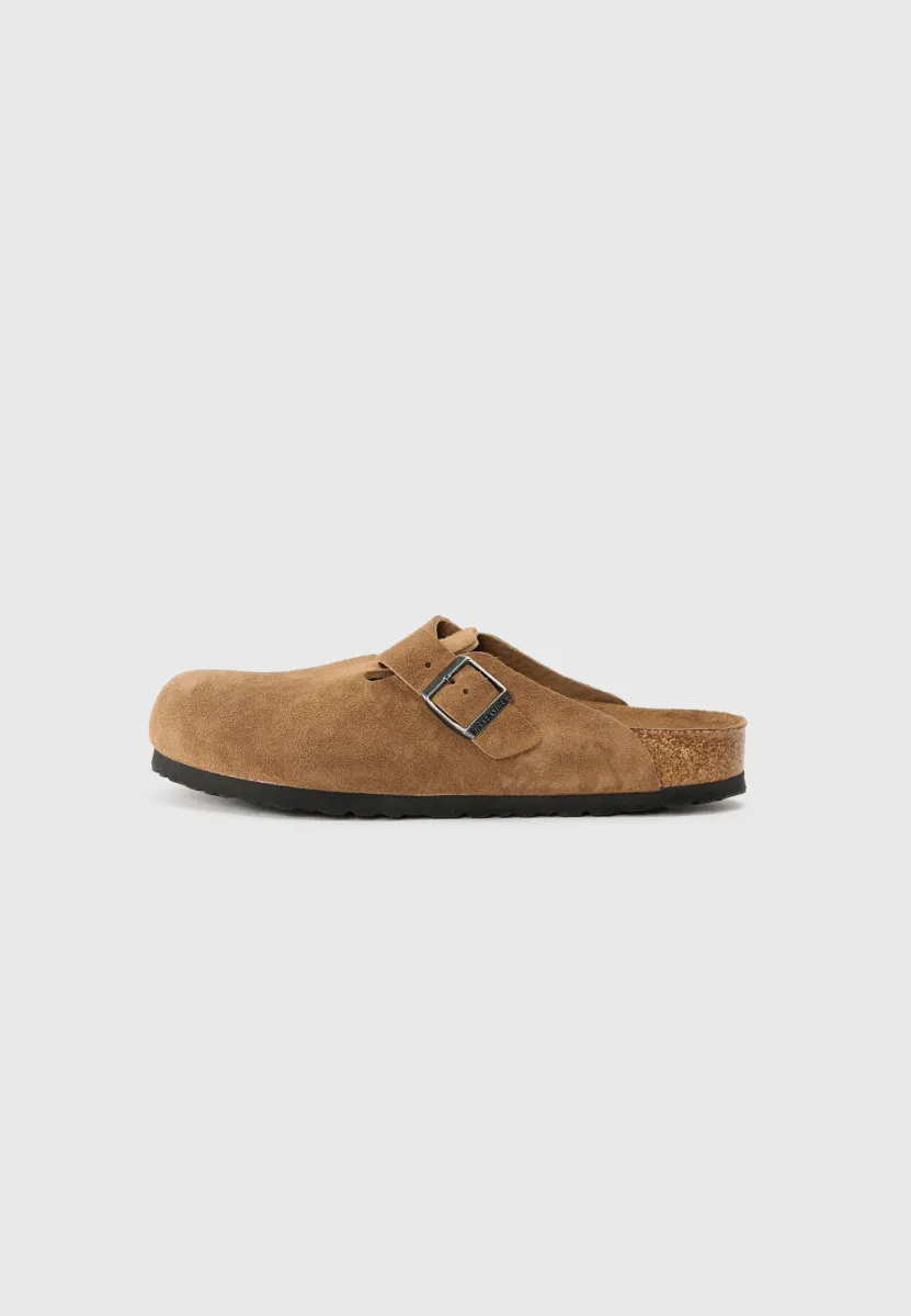 BOSTON SFB LEVE DARK TEA TONAL FBN - REGULAR - Pantolette flach - dark tea