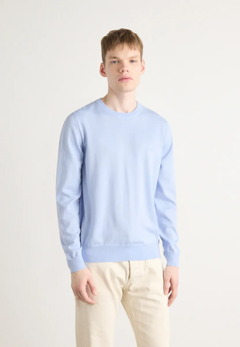 BOTTO - Strickpullover - light pastel blue