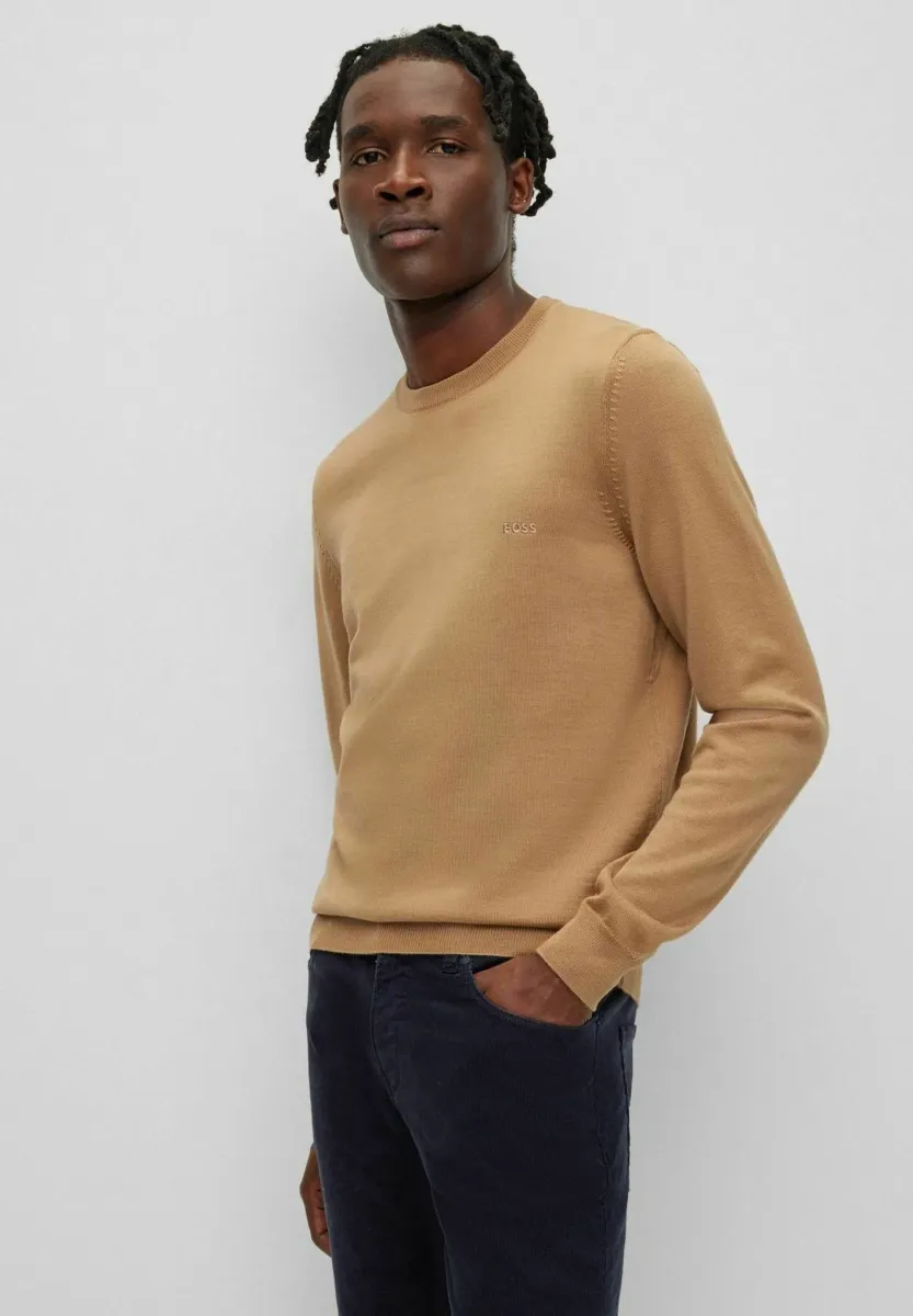 BOTTO - Strickpullover - safran