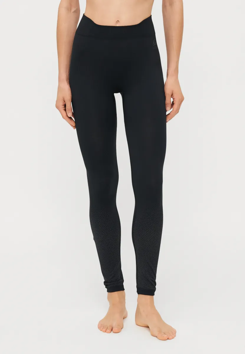 BOTTOM LONG PERFORMANCE LIGHT - Unterhose lang - black
