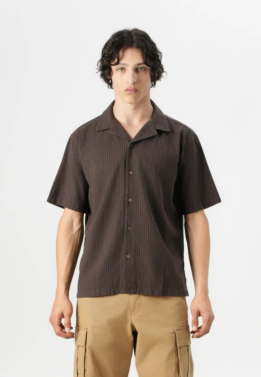 BOTTOMS FABRIC LAYER ON - Hemd - brown
