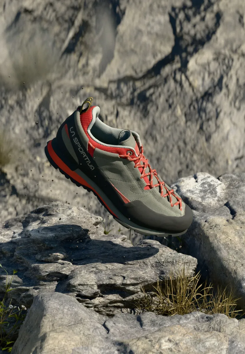 BOULDER X - Kletterschuh - clay/saffron
