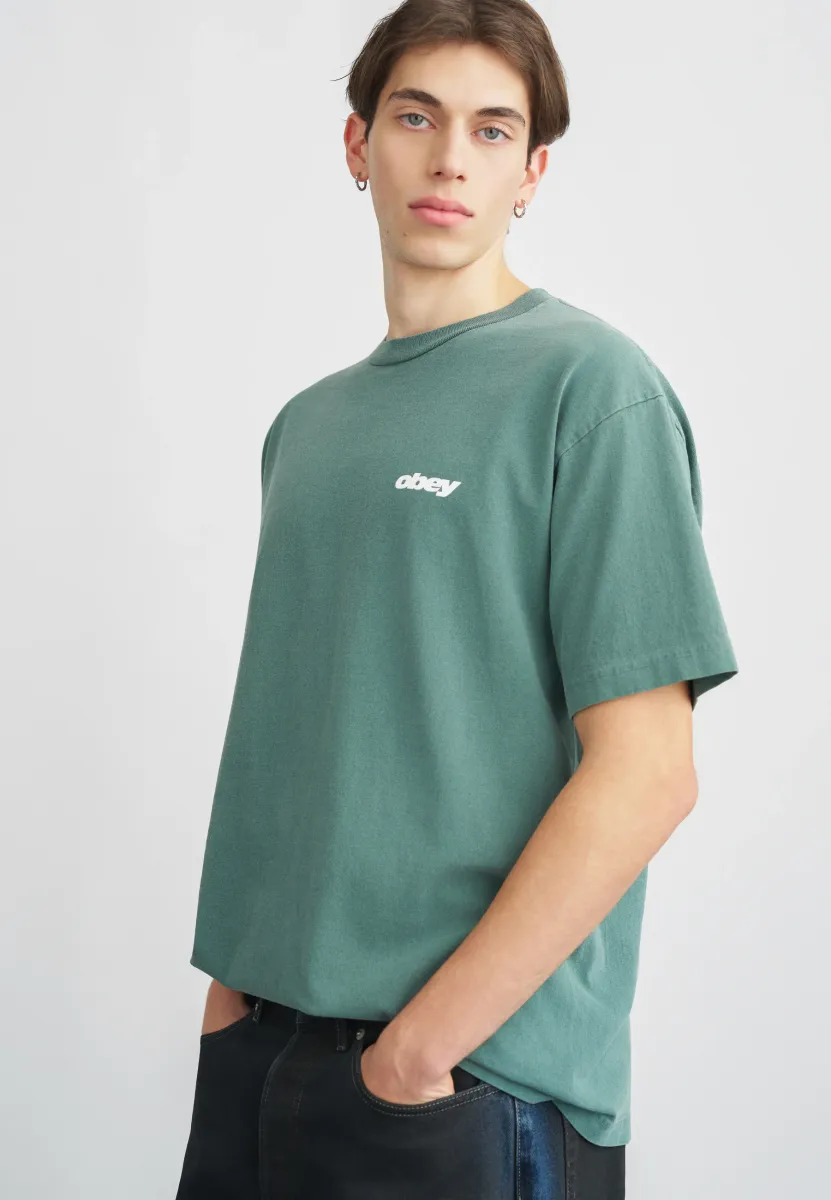 BOUNCE - T-Shirt print - pigment rainforest