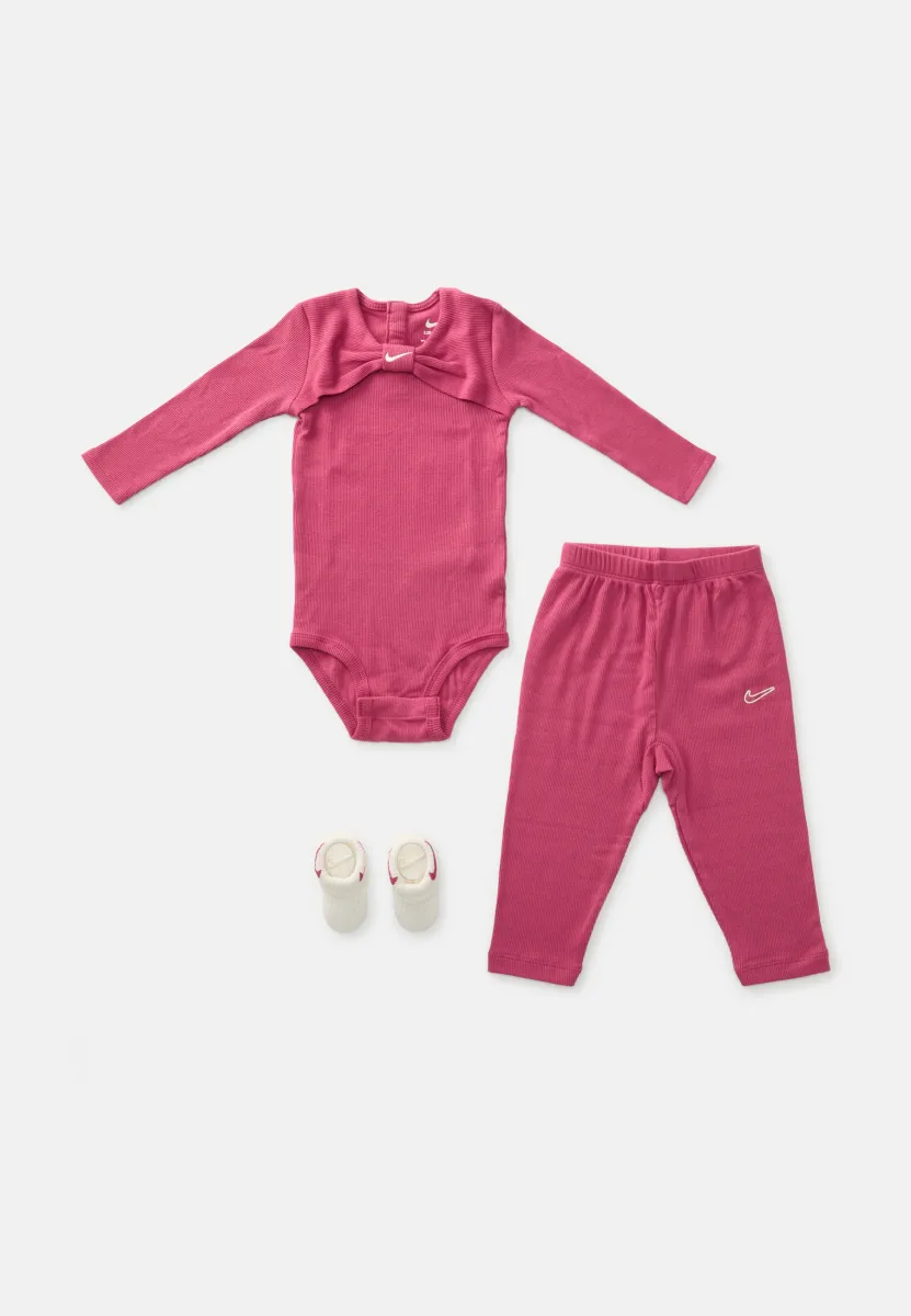 BOW BOX SET - Tights - sweet beet