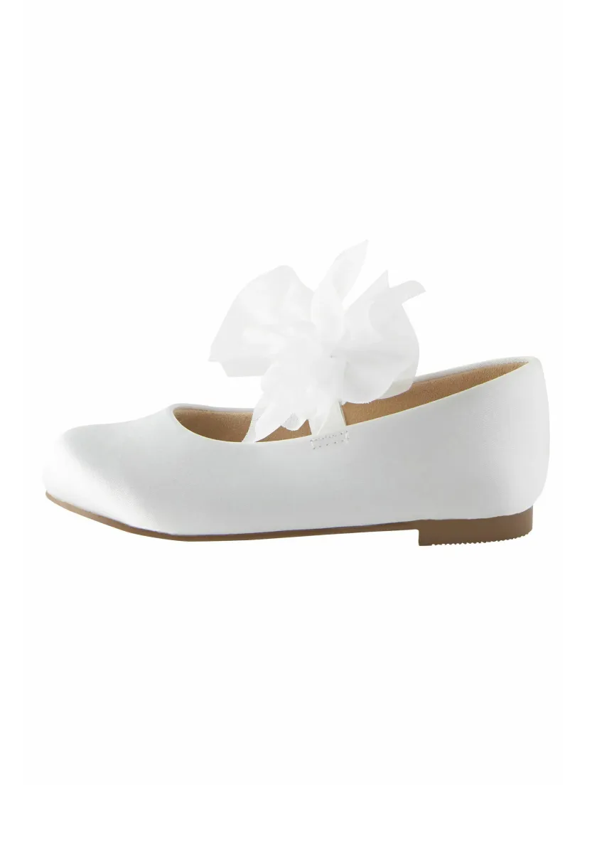BOW MARY JANE WIDE FIT G - Lauflernschuh - white