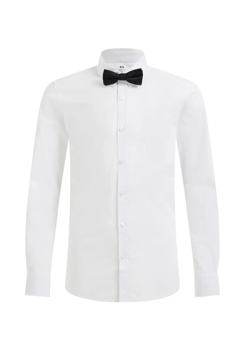 BOW TIE - Hemd - white