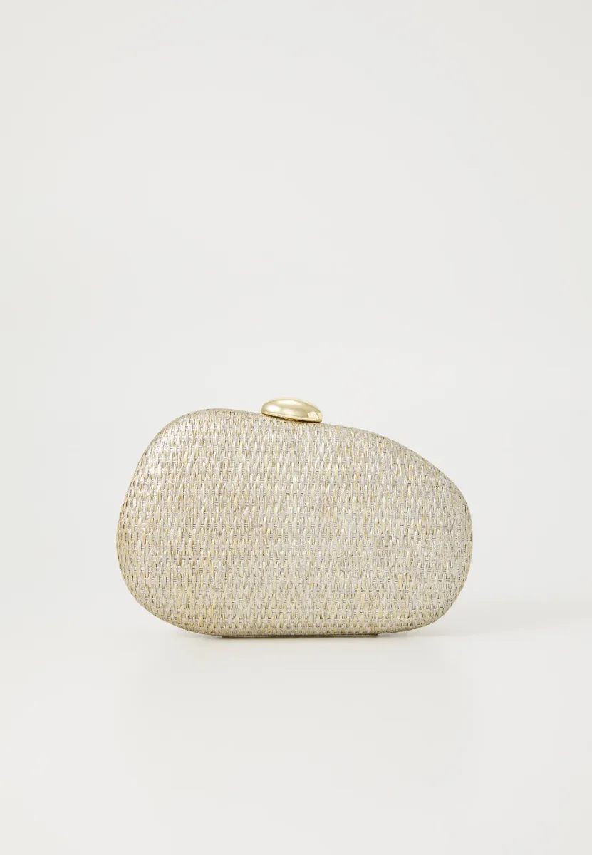 BOX BAG WAVE - Clutch - gold-coloured