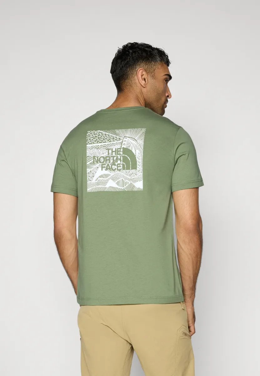 BOX CELEBRATION TEE - T-Shirt print - bark mist