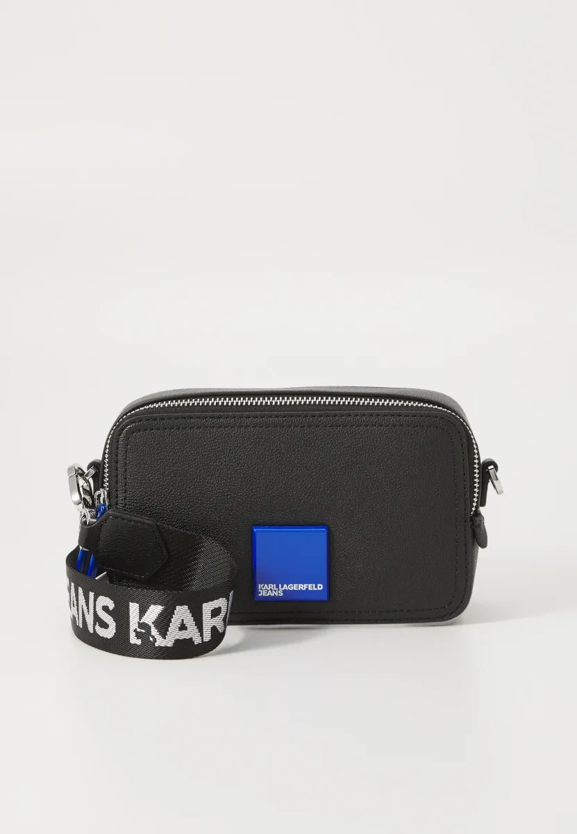 BOX LOGO CAMERA - Umhängetasche - black