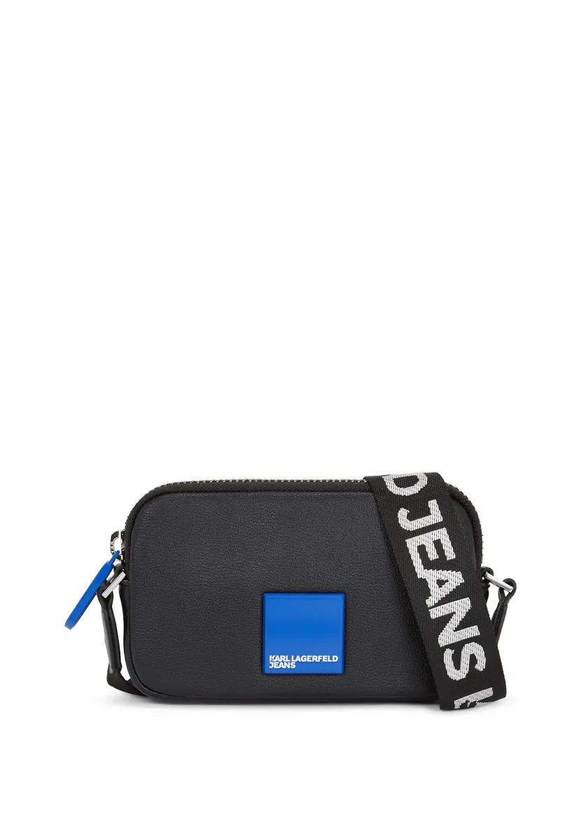 BOX LOGO MINI - Umhängetasche - black