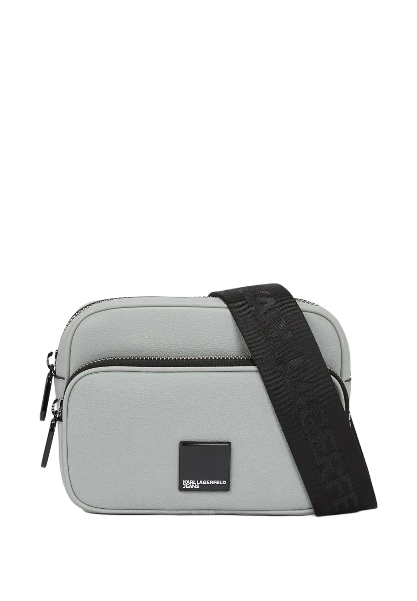 BOX LOGO - Umhängetasche - limestone