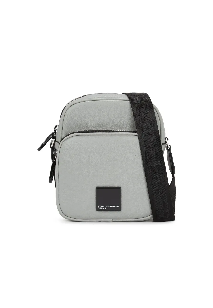 BOX LOGO - Umhängetasche - limestone