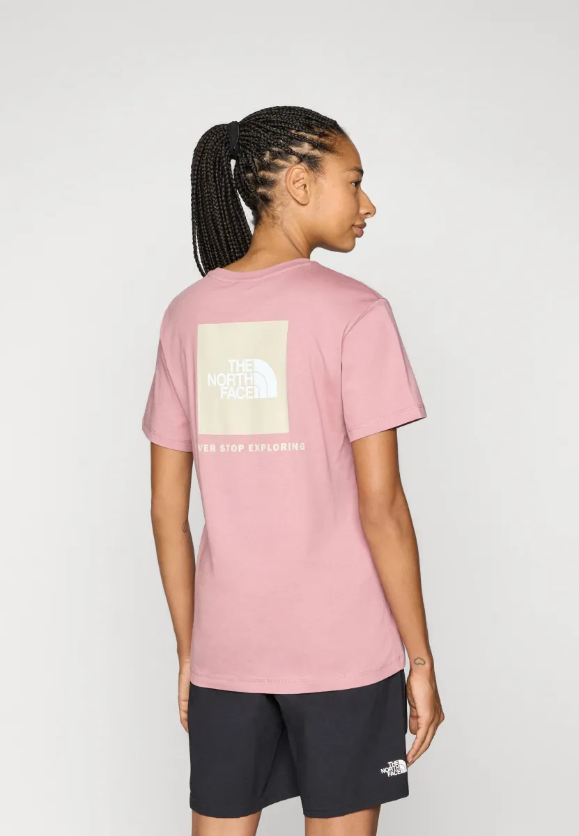 BOX RELAXED TEE - T-Shirt print - nostalgia rose/gravel