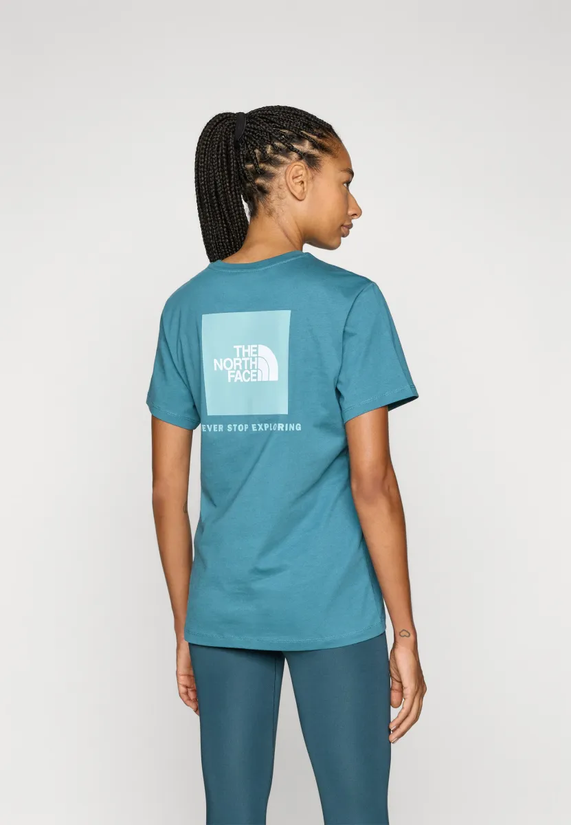 BOX RELAXED TEE - T-Shirt print - space/blue eclipse