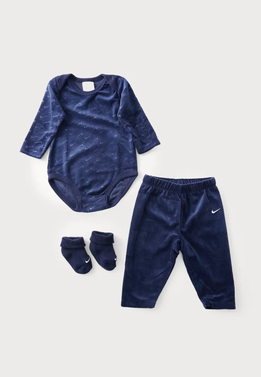 BOX SET UNISEX - Stoffhose - midnight navy