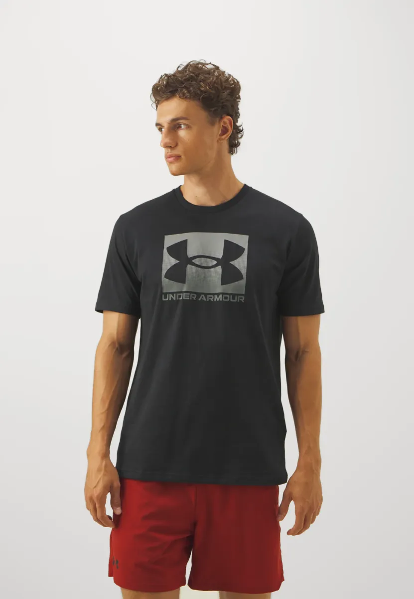 BOXED - T-Shirt print - black/graphite