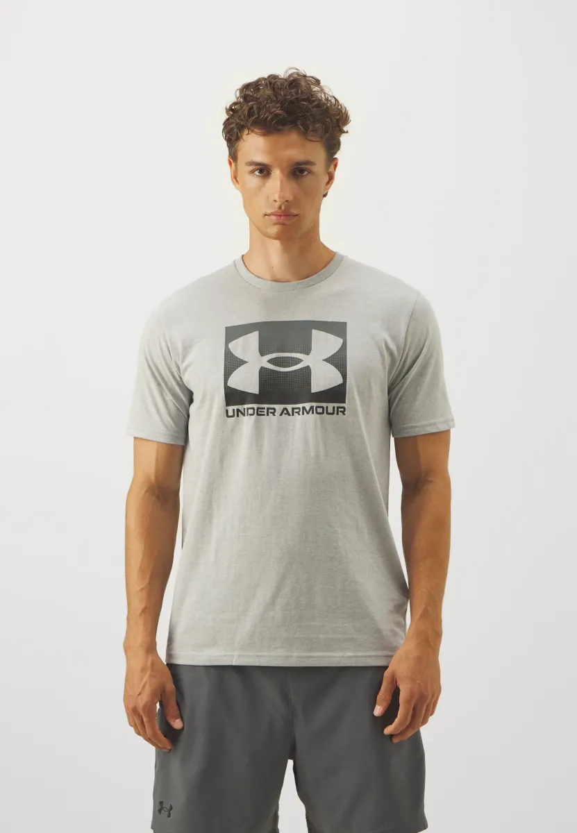 BOXED - T-Shirt print - mod gray light heather/graphite