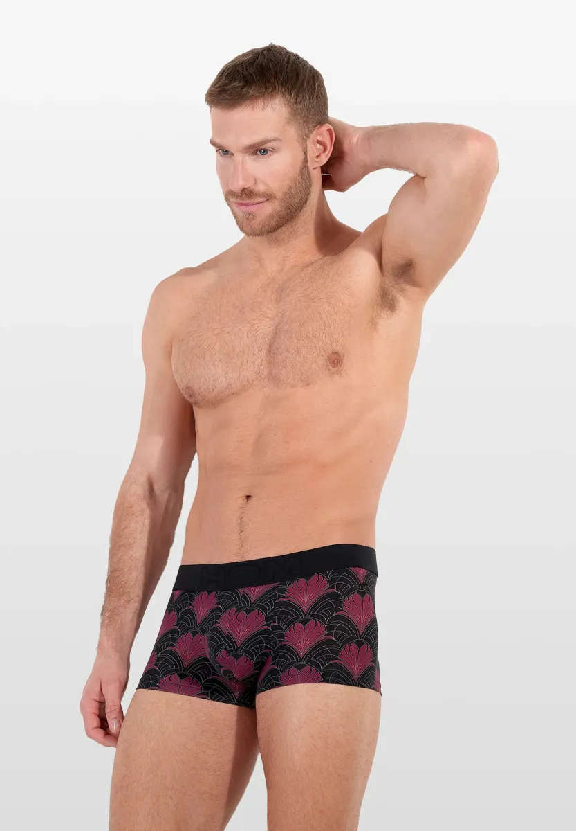 Boxer Briefs - bordeaux print