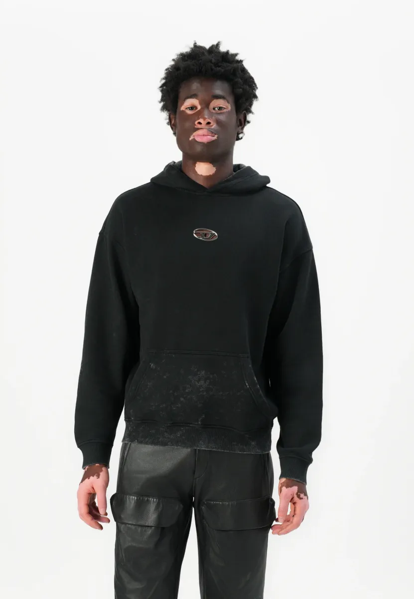 BOXT HOOD - Sweatshirt - black