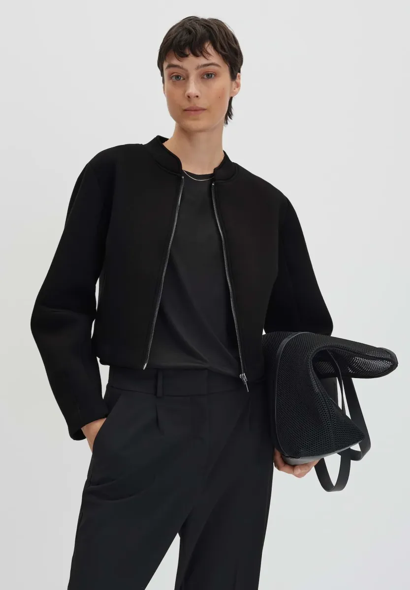 BOXY FIT - Bomberjacke - black