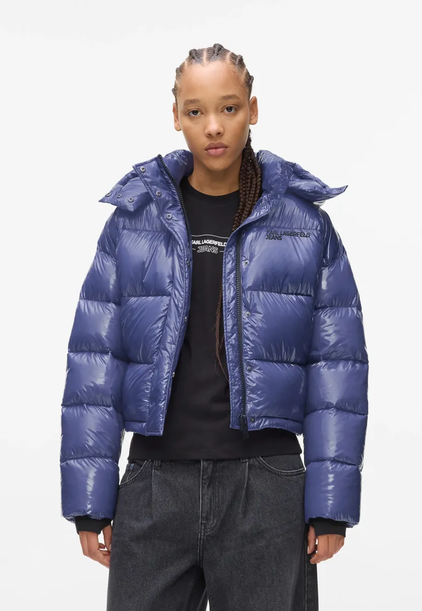 BOXY PUFFER - Winterjacke - skipper blue