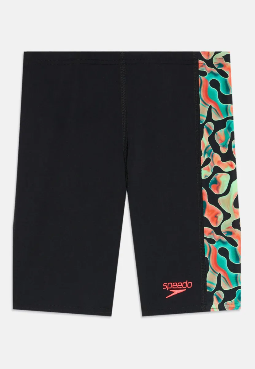 BOYS DIGITAL PANEL JAMMER - Badehose Pants - neon coral