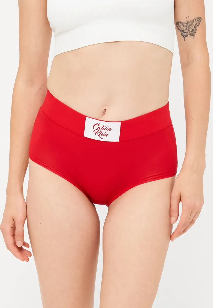 BOYSHORT GRAPHIC - Panties - berry sangria