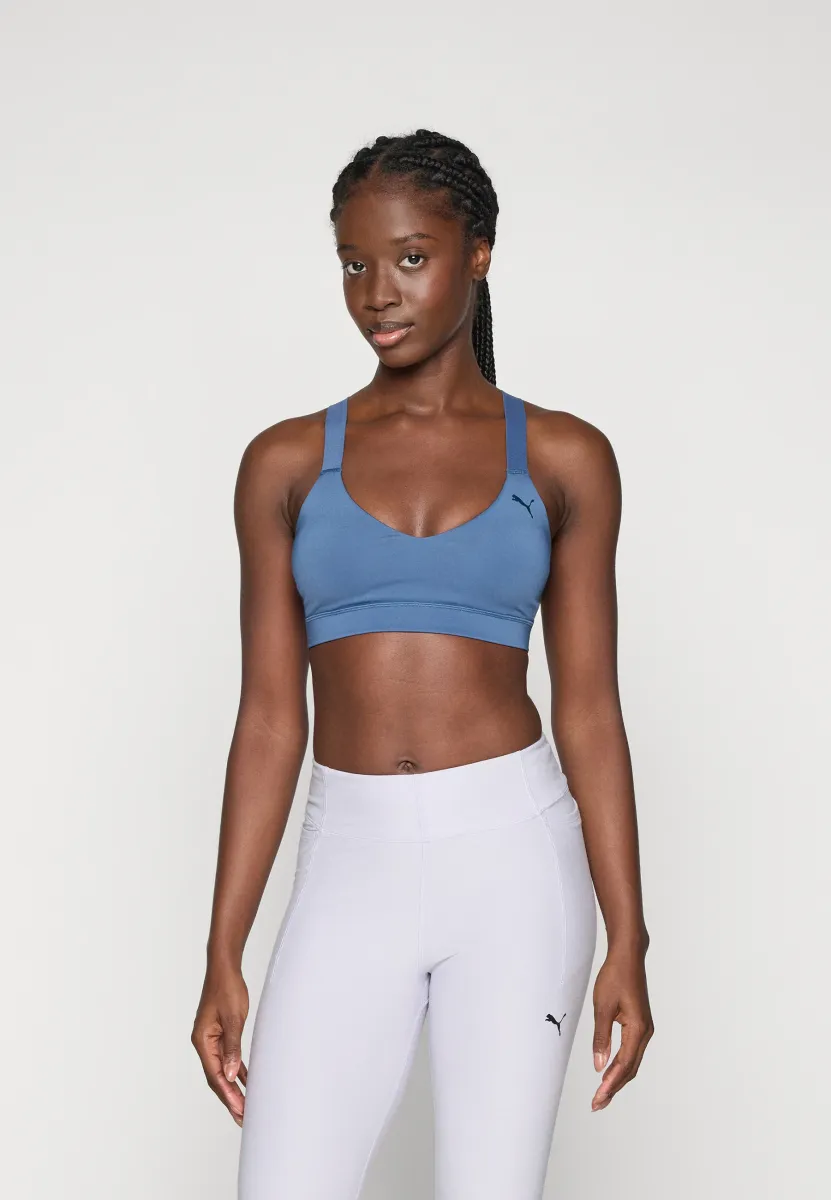 BRA LOW - Sport-BH mit leichter Stützkraft - dark indigo