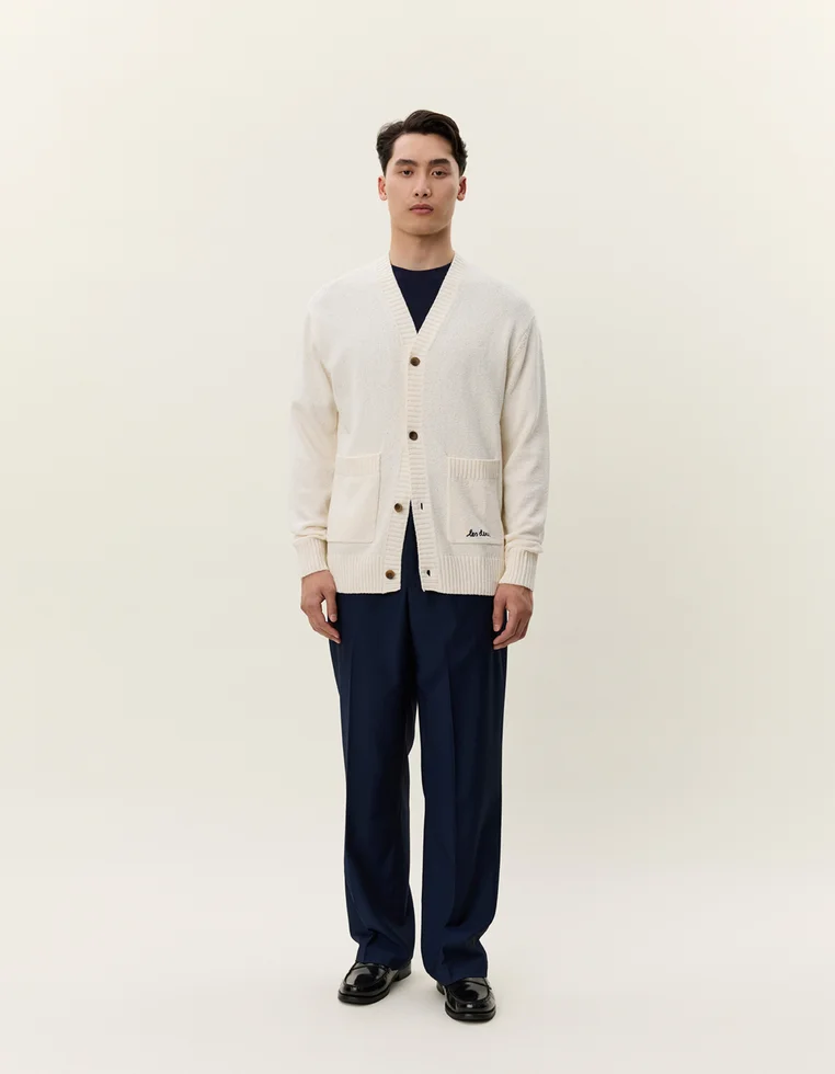 BRAD - Strickjacke - light ivory