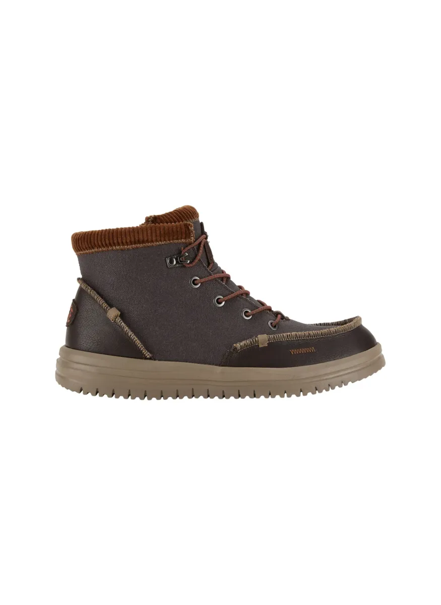Bradley Corduroy Collar - Stiefelette - Sneaker high - brown   multi