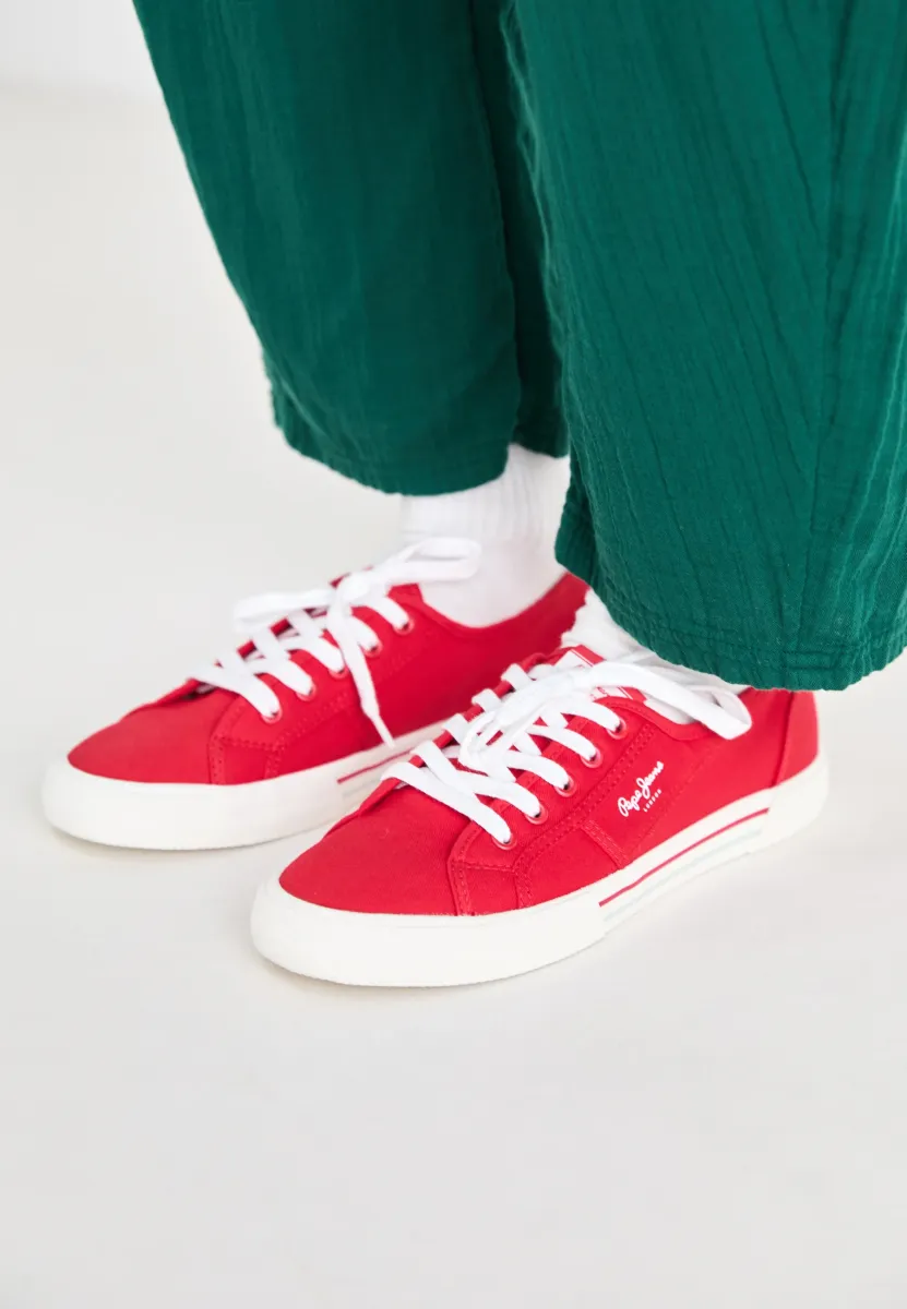 BRADY BASIC - Sneaker low - red