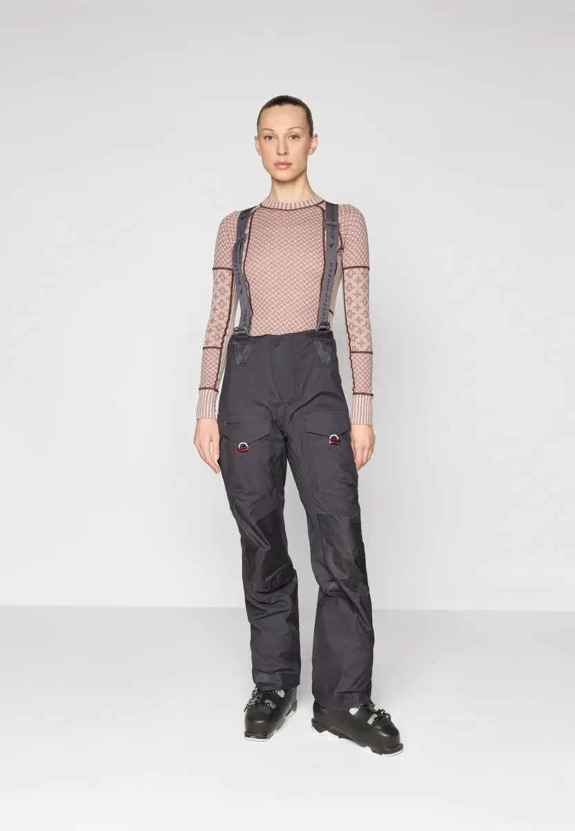 BRAGE SALOPETTE  - Skihose - raven