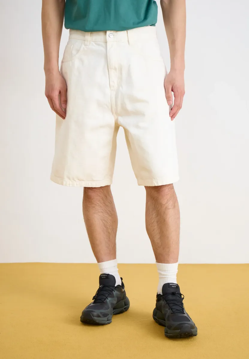 BRANDON - Jeans Shorts - white rinsed