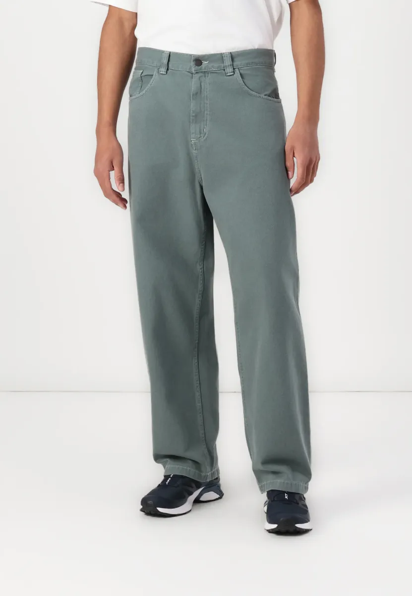 BRANDON PANT CLARK - Jeans Relaxed Fit - silver pine