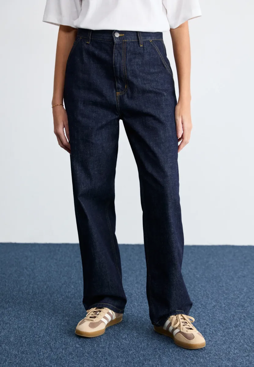 BRANDON SINGLE KNEE PANT - Jeans Relaxed Fit - blue rinsed