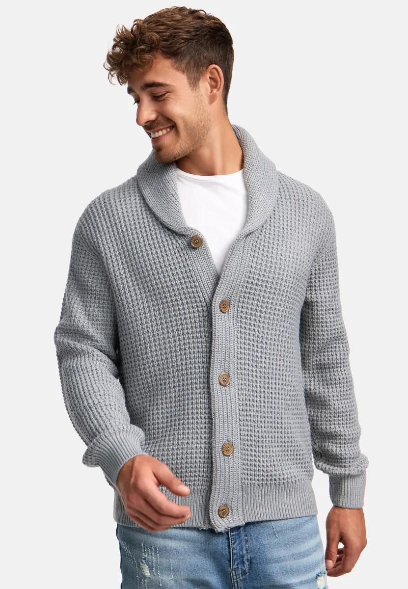 BRANDOX - Strickjacke - lt grey