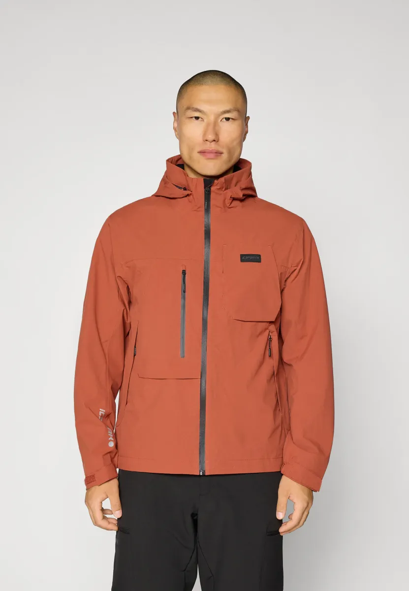 BRANDT - Regenjacke / wasserabweisende Jacke - rust