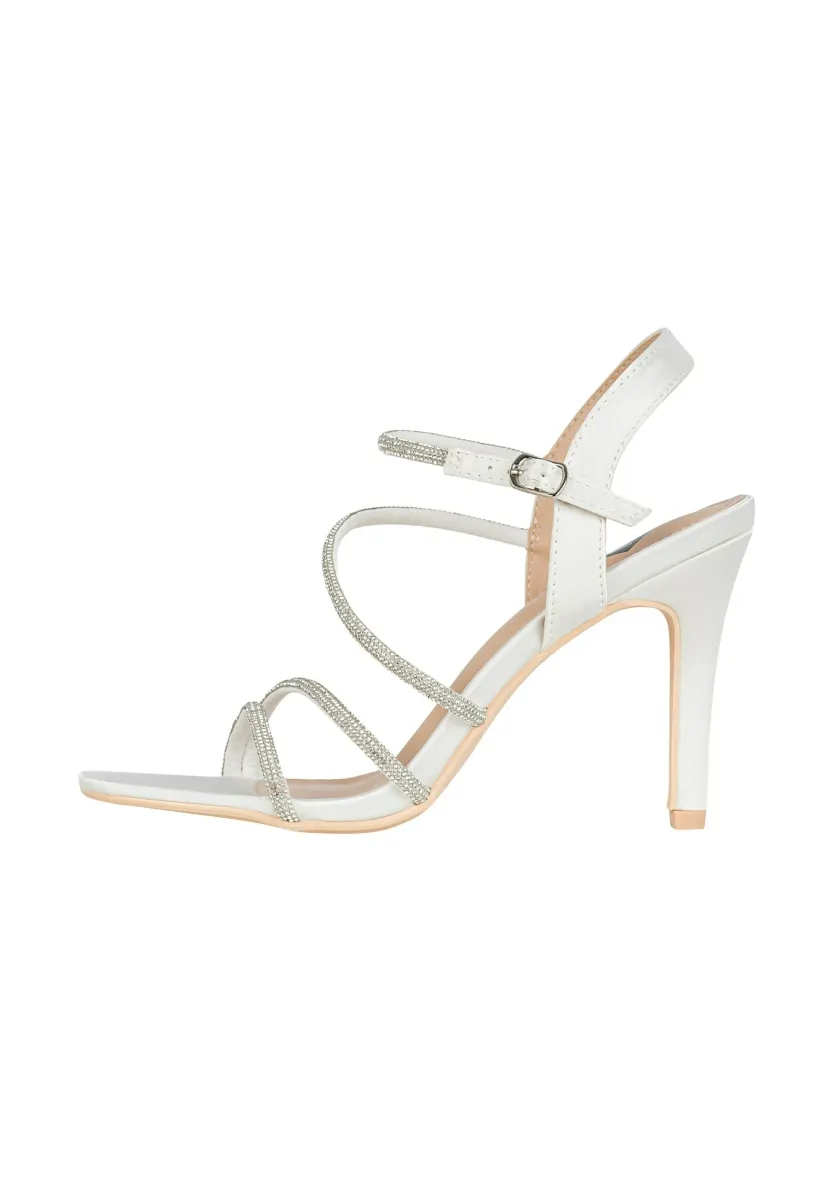 Brautschuh - white wjs